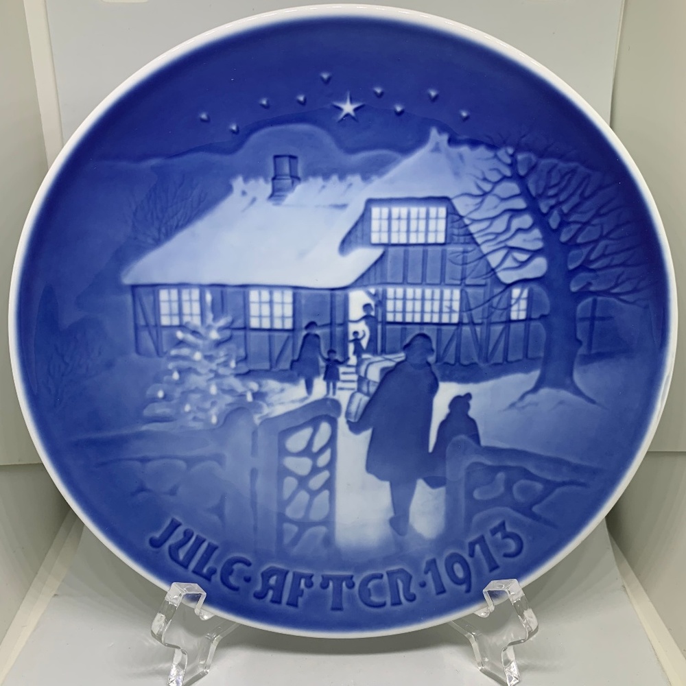 Vintage Bing & Grondahl Christmas Plate (1973)